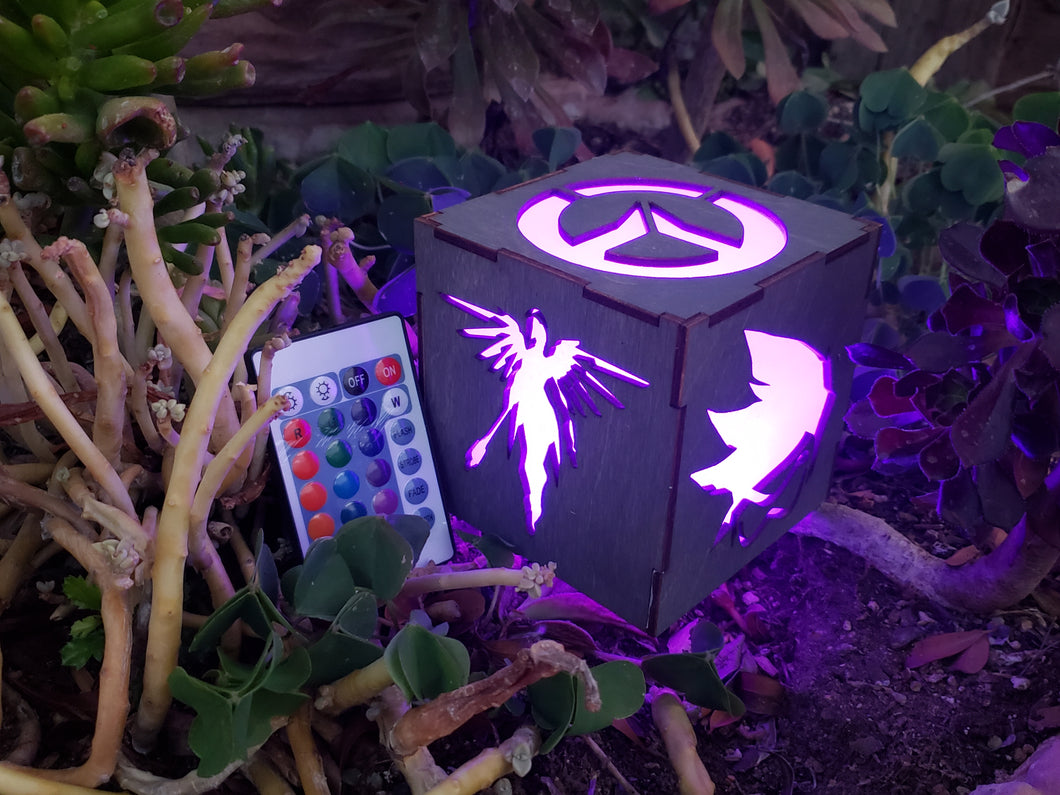 OVERWATCH 3 Inspired Color changing Lantern - Mercy, Tracer, Reinhardt, Torbjörn
