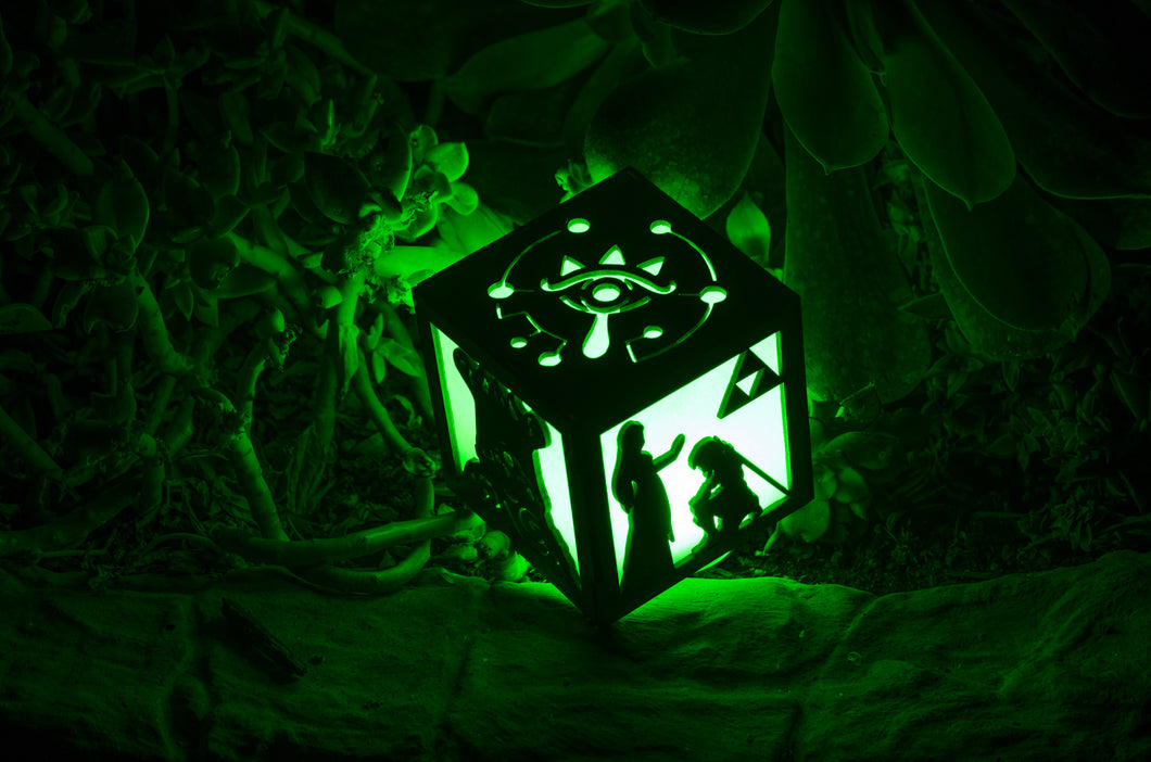 Zelda Breath of the Wild- Link Adventures inspired Color Changing Lantern